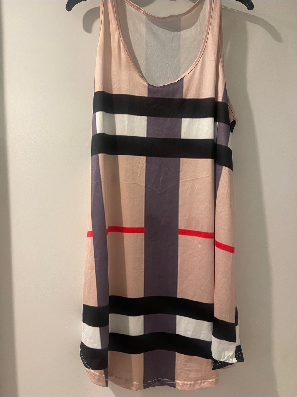 Sleeveless Colorblock Dress